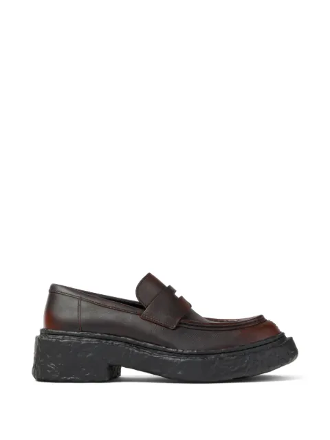 CamperLab smooth leather vamonos loafers Brown A500023017