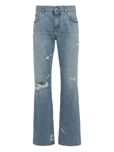 Dolce & Gabbana distressed jeans Blue GP02XDG8KF0