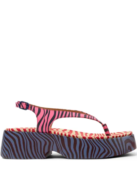Camper Tasha t-strap platform sandals Pink K201859003