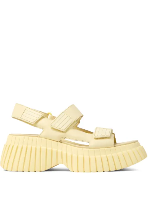 Camper Pix BCN touch-strap platform sandals Yellow K201511011