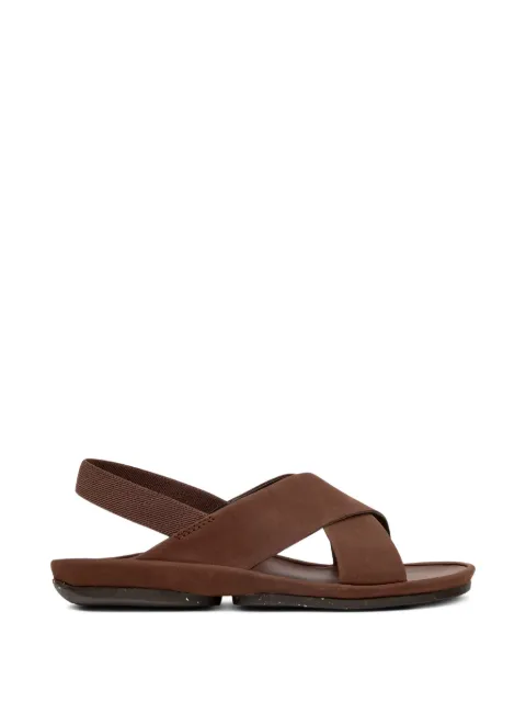 Camper Right Isla crossover-strap sandals Brown K201926002