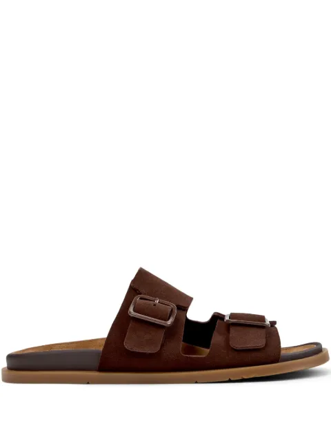 Camper buckle-strap sandals Brown K101091005