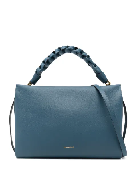 Coccinelle medium Boheme braided-handle tote bag Blue E1M50190201