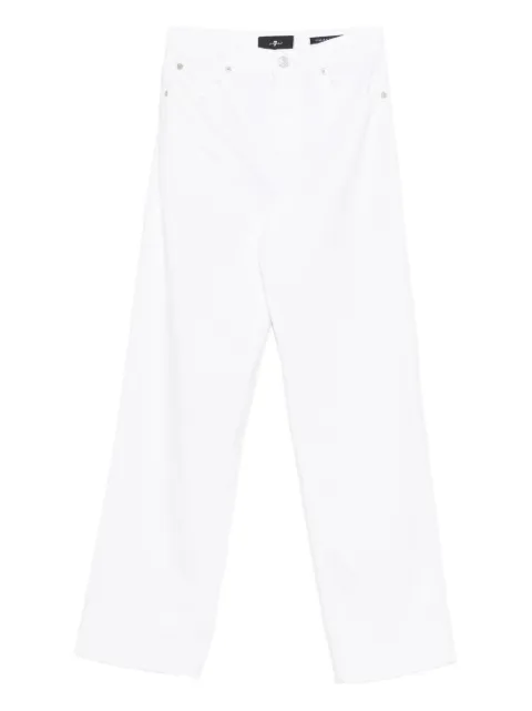 7 For All Mankind five-pockets jeans White 7U4N0C14