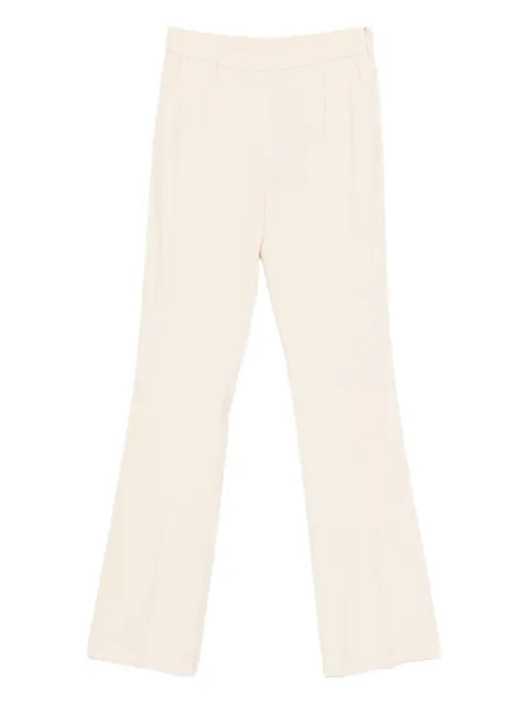 TWINSET elasticated-waist trousers Neutrals 261TP2225