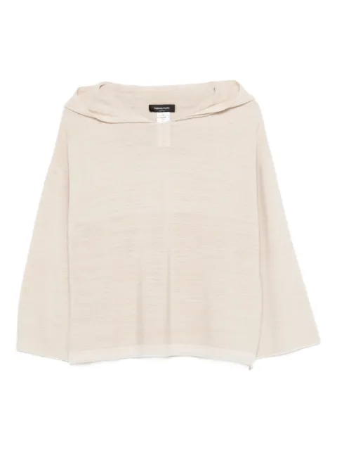 Fabiana Filippi drawstrings-hem sweater Neutrals MAD266F040L7660000