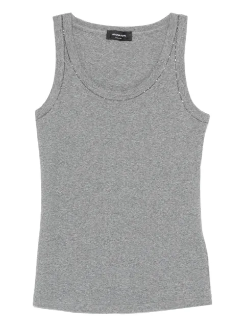 Fabiana Filippi embellished tank top Grey JED266F602L8960000