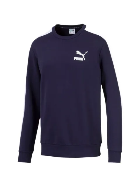 PUMA logo-detail sweatshirt Blue 59529506