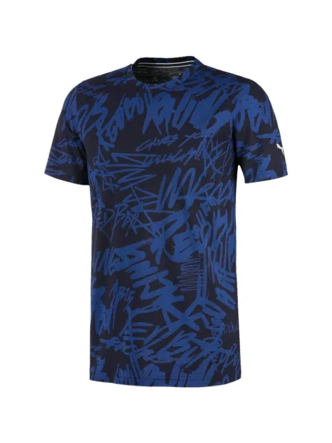 PUMA red bull racing all-over print t-shirt Blue 59515501