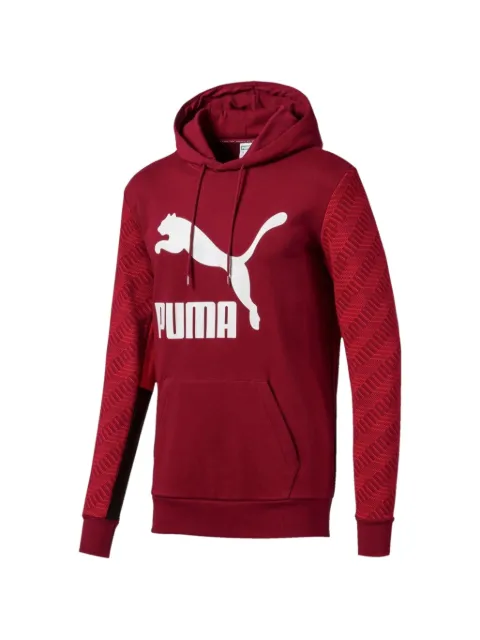 PUMA graphic hoodie Red 59526527