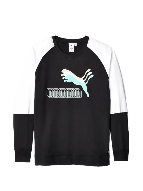 PUMA x Diamond Crew logo-print sweatshirt Black 578240
