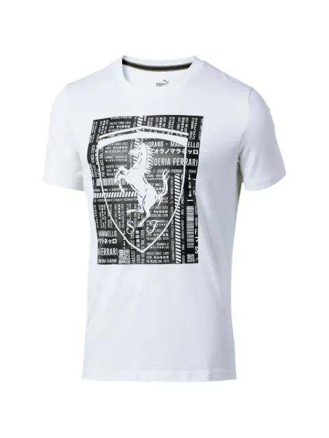 PUMA x Ferrari crew-neck T-shirt White 57785403