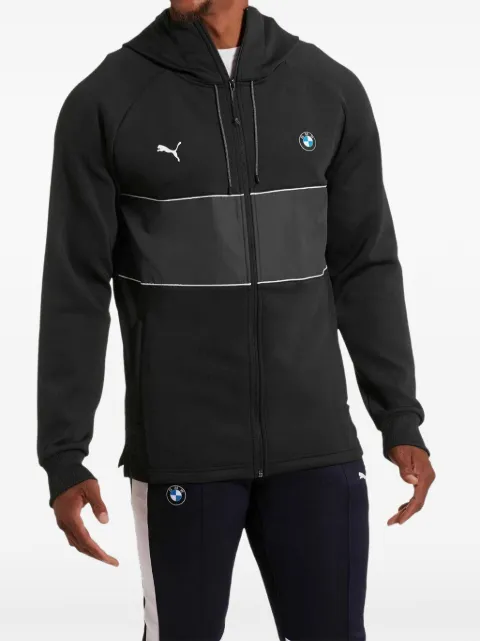 PUMA BMW Motorsport logo-print hoodie Black 57777801