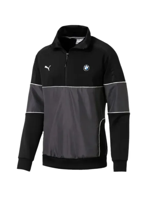 PUMA x BMW Motorsport Life 1/2 zip sweatshirt Black 57777901