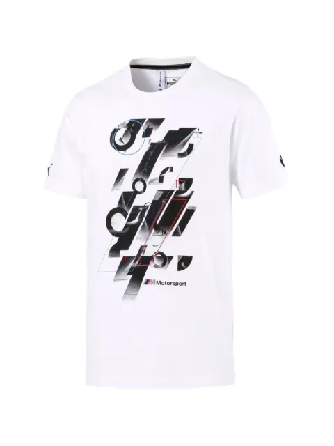 PUMA BMW Motorsport graphic-print T-shirt White 57779102