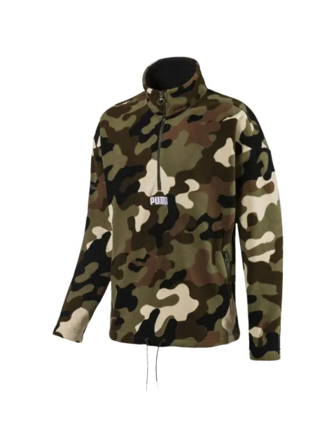 PUMA camouflage-pattern sweatshirt Green 57833615