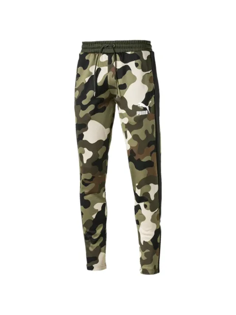 PUMA Wild Pack T7 camo track pants Green 57833315