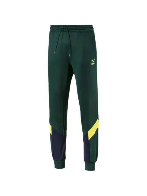 PUMA logo-detail track pants Green 57798130