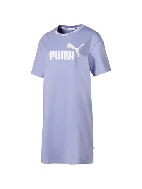 PUMA logo-print mini dress Purple 85437923
