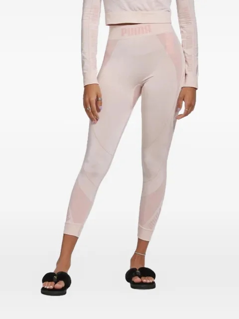 PUMA logo-waist leggings Pink 589159