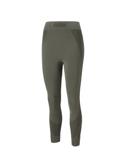 PUMA logo-waist leggings Green 589159