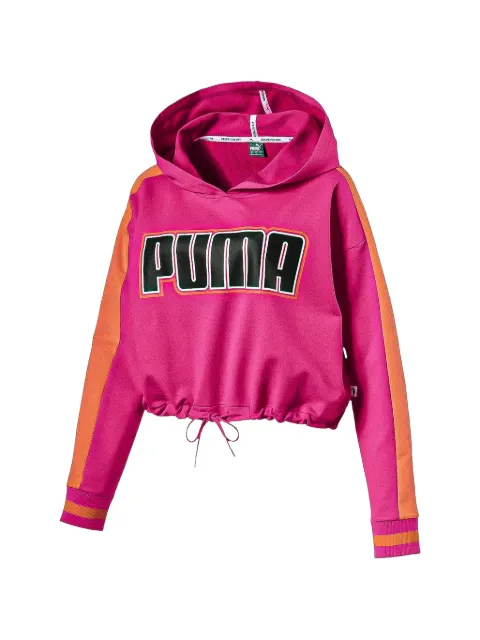 PUMA Rebel Reload cropped hoodie Pink 57953513