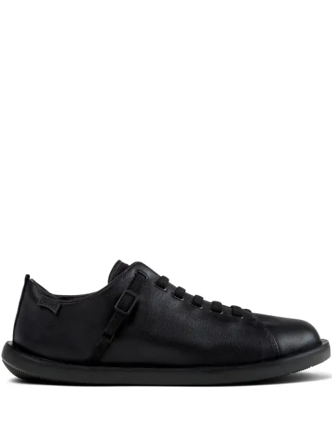 Camper Wagon leather lace-up loafers Black K101101001