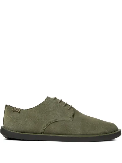 Camper Wagon lace-up derby shoes Green K100669032