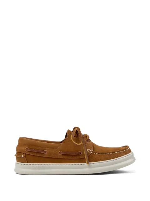 Camper Runner Four lace-up boat shoes Brown K101073005