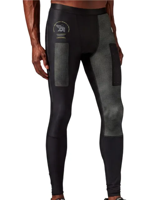 Reebok logo-print compression leggings Black AP8952