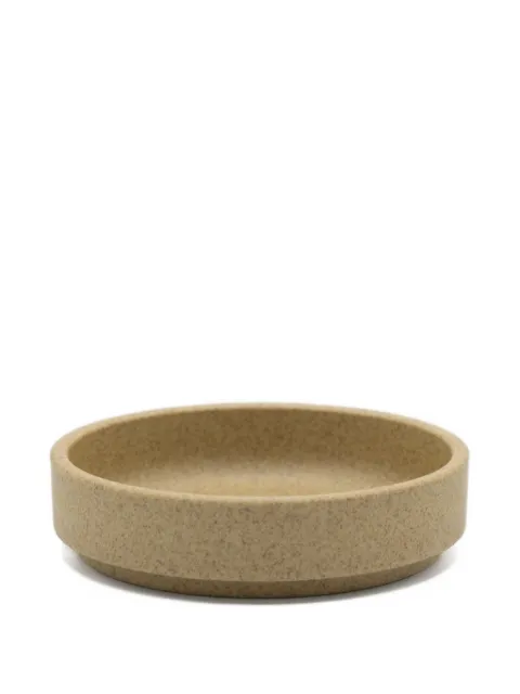 Hasami Porcelain matte speckled plate Neutrals HP001