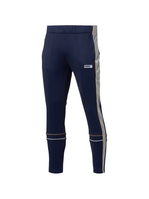 PUMA logo-detail track pant Blue 57896701