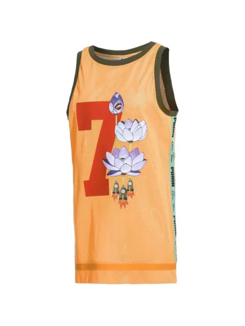 PUMA x Sue Tsai sleeveless mini dress Orange 57821415