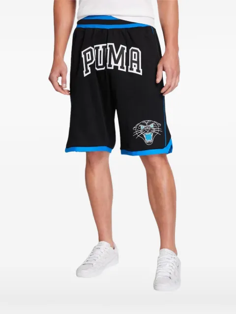 PUMA logo track shorts Black 57926301