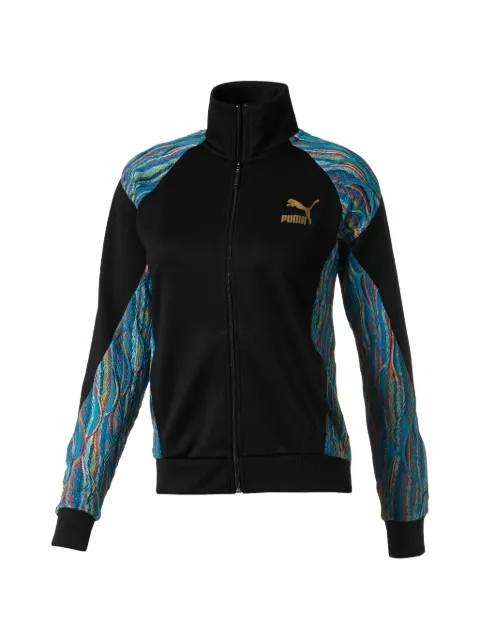 PUMA long-sleeve zip-up sweatshirt Black 57883801