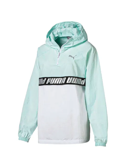 PUMA half-zip windbreaker White 85406634