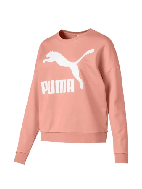 PUMA logo-print sweatshirt Pink 57795219