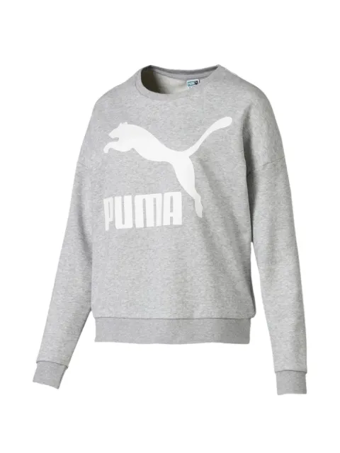 PUMA logo-print sweatshirt Grey 57795204