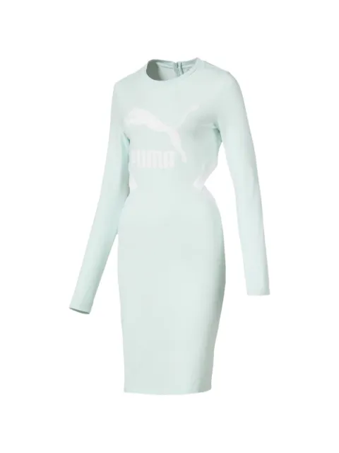 PUMA long-sleeve midi dress Blue 57805734
