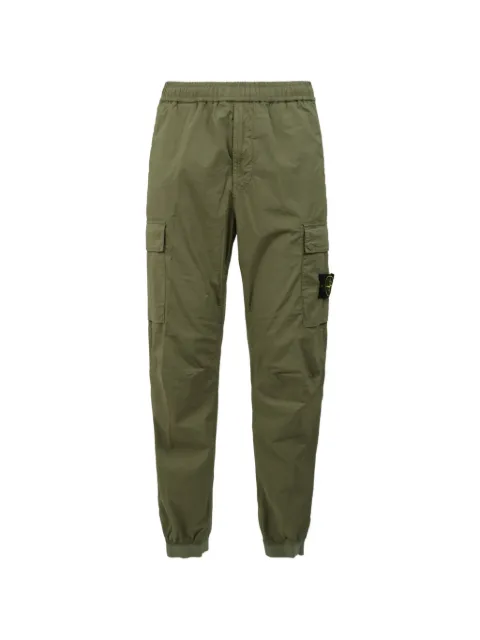 Stone Island 3100031 stretch cotton Tela 'Paracadute' pants Green L1S153100031S0003