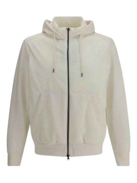 Herno hooded zip jacket Neutrals GI000590U12456Z1000