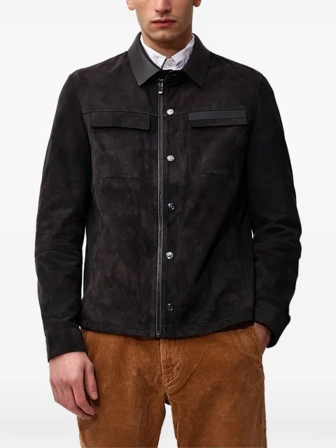 Poche Paris zip-up jacket Black MW1123GREY