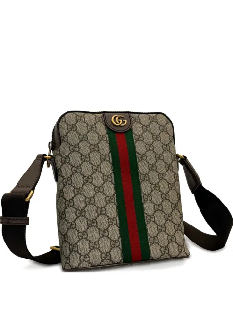 Gucci small Ophidia Web-stripe cross body bag Neutrals 839103FAEOF