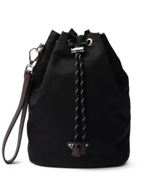 Prada Speedrock Re-Nylon pouch bag Black 2NE0672HE1