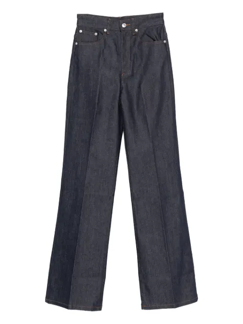 A.P.C. contrast-stitch jeans Blue COZZIF09243