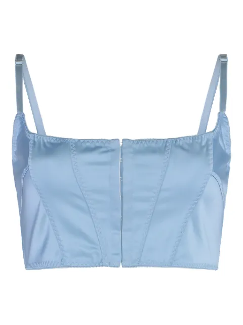 Anna October cropped top Blue PS2322