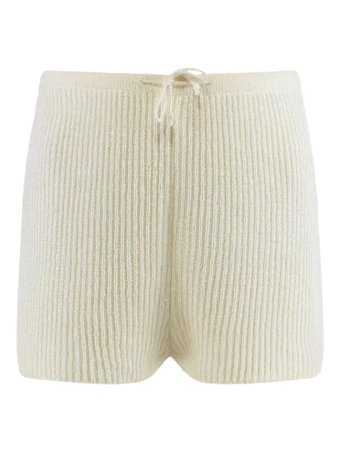 Le Kasha knitted shorts Neutrals DARAW00