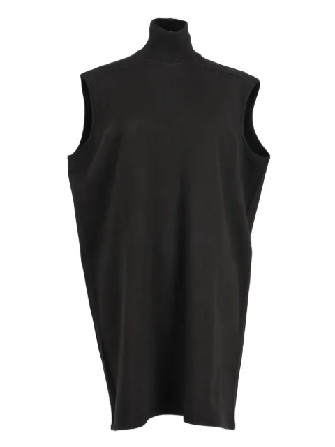 Rick Owens DRKSHDW sleeveless high-neck dress Black RM290925137