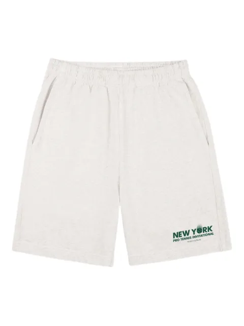 Sporty & Rich elasticated printed track shorts Grey SH03961428GY03