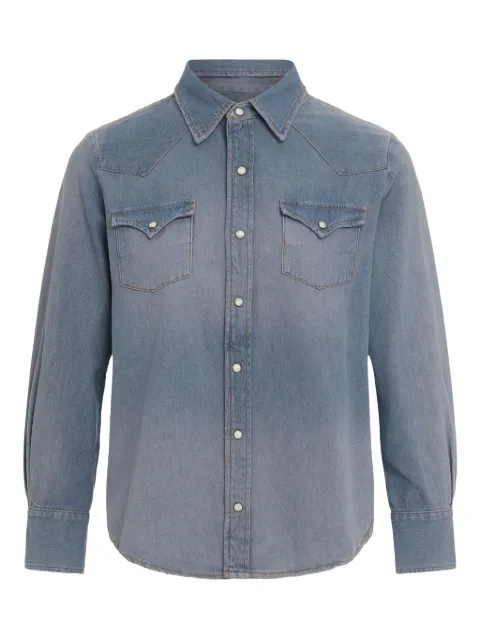 The Great. buttoned denim shirt Blue T1169714